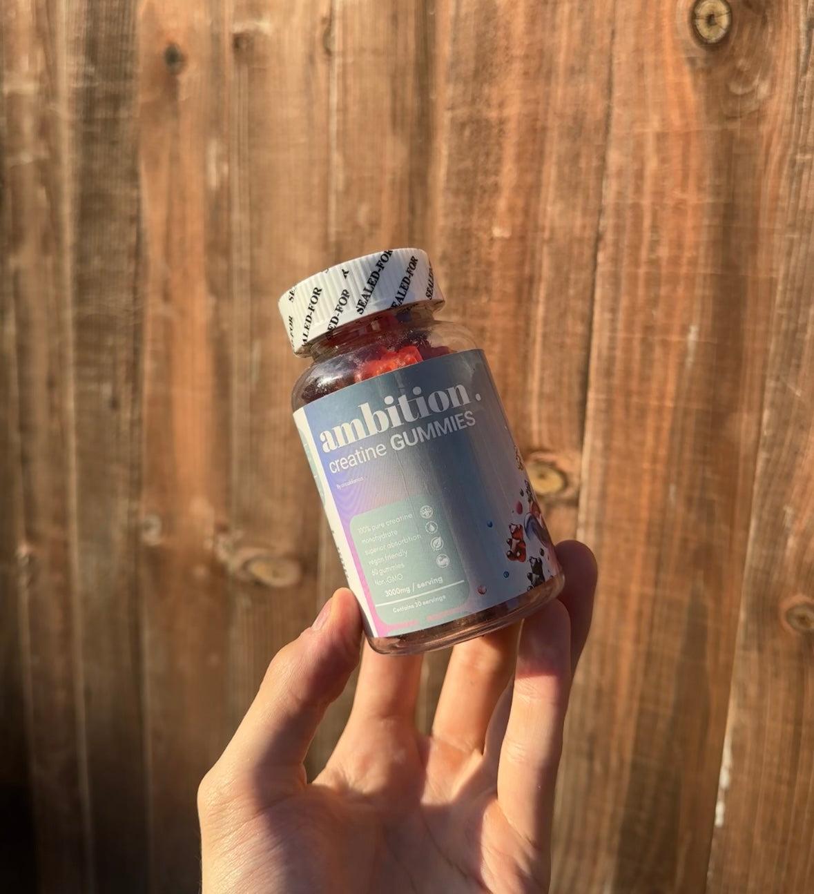 Ambition Creatine Monohydrate Gummies x60